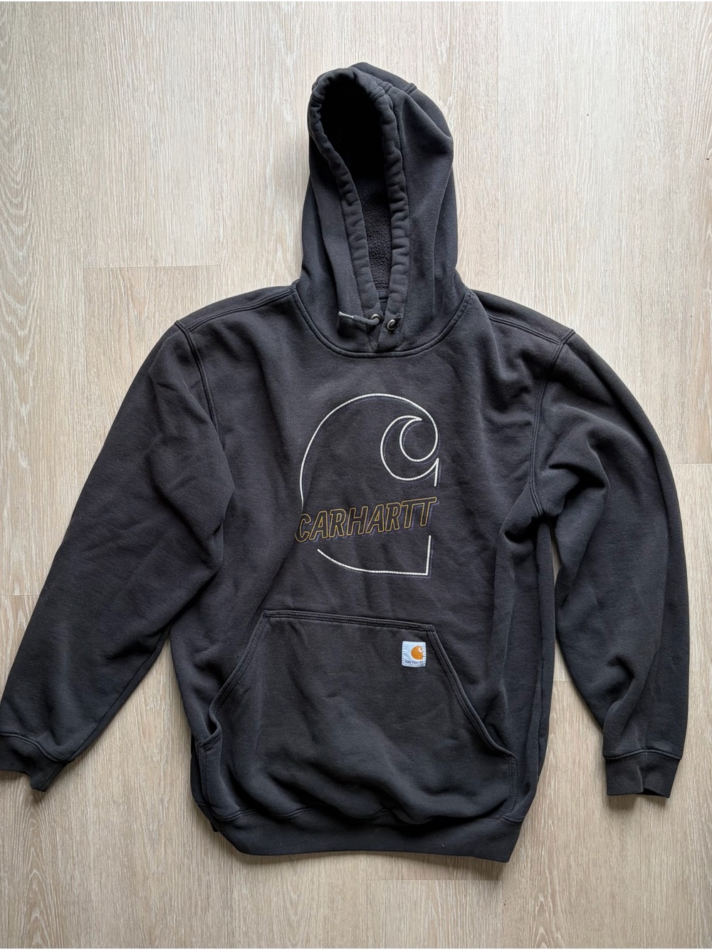 Carhartt Black Printed Interior Label Sweatshirt